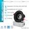 Luxrite 4 Inch LED Recessed Downlights 5 CCT Selectable 2700K-5000K 15W 1100LM Dimmable Black Trim 4-Pack LR24950 LR24956-4PK - alternate 3